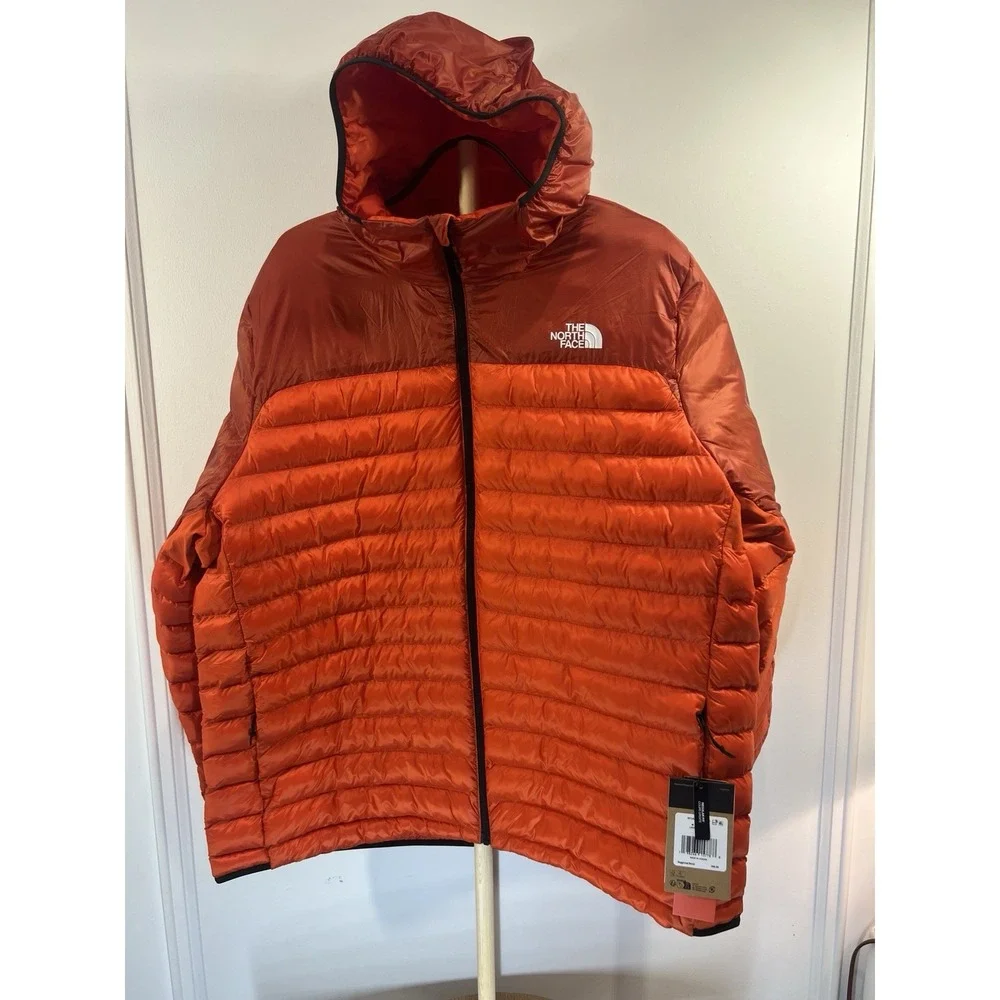 The North Face Terra Peak Hoodie Mens XXL Lava Red Iron Clay NF0A88TV NWT $280